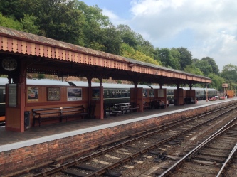 Bewdley steam train station